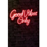 Atelier Del Sofa zidna LED dekoracija Good Vibes Only 2, IP67, 375 cm, 12V, Crvena Cene