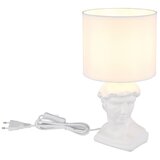 Globo 21732W - Stona lampa HERMES 1xE14/40W/230V bela | Eponuda.com