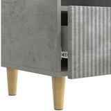 TV omarica Betonsko siva 102 x 34,5 x 50 cm Inženirski les, (5000238861) | Shoptok.si