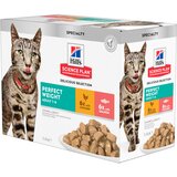 HILL'S SCIENCE Plan Adult Perfect Weight - Piščanec & losos (12 x 85 g) | shoptok.hr