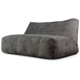 SLOWDOWN Temno siva vreča za sedenje iz rebrastega žameta Sofa Tube 160 – | Shoptok.si