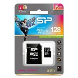  SiliconPower 128GB micro SDXC UHS-I U1 class10 SR104+Aadapter/SP ( MCSP128G10A/Z ) Cene