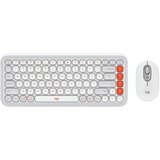 Logitech POP Icon Combo US tastatura bela | Eponuda.com