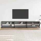 TV ormarić sivi Sonoma 270x40x46 cm izrađeno drvo | shoptok.hr