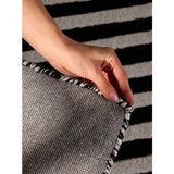 Elle Decoration Črno-bela ročno tkana volnena preproga 160x230 cm Stryve Flux – | Shoptok.si