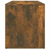  Klupa za hodnik dimljeni hrast 80x40x45 cm konstruirano drvo | shoptok.hr