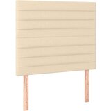  Krevet box spring s madracem LED krem 90x190 cm od tkanine | shoptok.hr