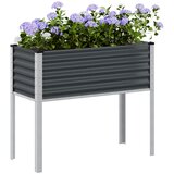  Vrtna žardinjera antracit 100x45x90 cm čelik | shoptok.hr