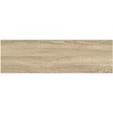  Plutajuća zidna polica boja hrasta i bijela 90x23,5x3,8 cm MDF | shoptok.hr