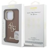 Guess Cam Stand GUHCP15XPCS4GSW ovitek za iPhone 15 Pro Max s stojalom - rjav | Shoptok.si
