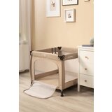 CARETERO Otroška stajica QUADRA RJAVA | Shoptok.si