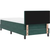  Krevet s opruga kutije Tamnozelena 100 x 200 cm Baršun | shoptok.hr
