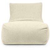 SLOWDOWN Kremno bela vreča za sedenje iz tkanine bouclé Lounge 100 – | Shoptok.si