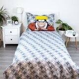 Jerry Fabrics Enojna bombažna otroška posteljnina 140x200 cm Naruto "Grey" – | Shoptok.si