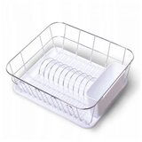 KAMILLE 0763D - Metalni ocedjivac sa sudove - Beli 37 x 33 x 13,5cm | ePonuda.com