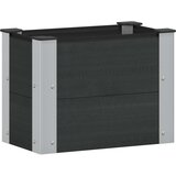  Povišena vrtna gredica Crna 50 x 30 x 36 cm Cijene