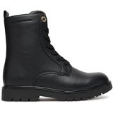 Tommy Hilfiger Pohodni čevlji Lace-Up Bootie T3A5-34012-1355 D Črna | Shoptok.si