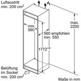 Siemens KI86NNFE0 iQ100 Vgradni z 177,5 | Shoptok.si