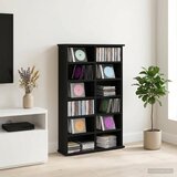 Cd ormar Crni hrast 60 x 17 x 92 cm Konstruirano drvo | shoptok.hr
