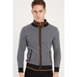 Dewberry 1021 MEN'S SWEATSHIRT-FISHING WHEEL LACQUER BLUE Cene