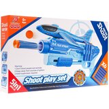 Pištolj za lansiranje aviona 5u1 - plavi | shoptok.hr