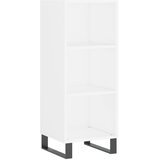  Visoka komoda bijeli 34,5x34x180 cm od konstruiranog drva | shoptok.hr
