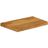 Stolna Mizna plošča z naravnim robom 50x40x3,8 cm trden mangov les, (21411789) | Shoptok.si