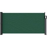 vidaXL Zložljiva stranska tenda temno zelena 100x500 cm | Shoptok.si