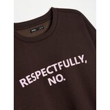 Sinsay Crewneck dukserica s dodatkom pamuka | shoptok.hr