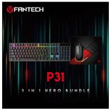 Fantech Tastatura + miš + podloga USB P31 Hero 3u1 crna | ePonuda.com