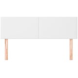  Uzglavlja bijela 144x5x78/88 cm od umjetne kože | Eponuda.com