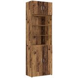  Ormar sa policama Staro drvo 70 x 42,5 x 225 cm Slike