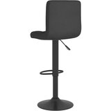  Barski stolac od tkanine crni | shoptok.hr