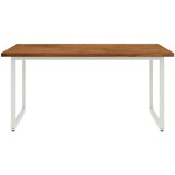  Kvadratni blagovaonski stol 160 x 70 x 75 cm Prirodna | shoptok.hr