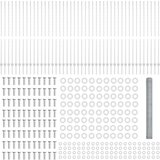 Stupovi Ograde 22 kom U-kanal 150 cm Galvanizirani čelik Šesterokutna Ograda 1.5x100 m Galvanizirani čelik | shoptok.hr