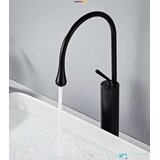EYN Čudovita črno / bela kopalniška armatura | Pipa VB1116p pritrjena na pult — Bela | Shoptok.si