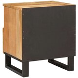  Nočna omarica Naravna 40 x 33 x 46 cm Masiven les manga, (5000107240) | Shoptok.si