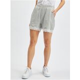 Orsay Light gray Womens Tracksuit Shorts with Lace - Women Cene