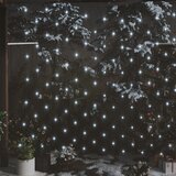 vidaXL Božićna svjetlosna mreža hladna bijela 4 x 4 m 544 LED | shoptok.hr