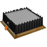  APLED - LED ugradna SQUARE WOODLINE LED/12W/230V 3000K 17x17 cm od masivnog jasena | Eponuda.com