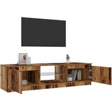 TV ormarić LED boja drva 140x40x35 5 cm konstruirano drvo | shoptok.hr