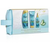 Head & Shoulders head & shoulders derma soothe šampon 300 ml + regenerator 220 ml + balzam za kosu 145ml sa neseserom Cene