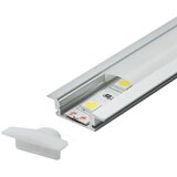 Mitea Lighting aluminijumski profil za led trake 3M ugradno-nadgradni set sa difuzorom 7x24.7x3000mm M508 | Eponuda.com