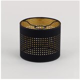  Rezervni abažur za luster BOGART E27, prečnika 16 cm, crno-zlatni Cene