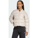 Adidas Športna jakna 'Essentials' bež / bela | Shoptok.si