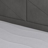 MID.YOU postelja boxspring 180 cm x 200 cm , kovina, umetna masa, tekstil, karton, leseni material antracit | Shoptok.si
