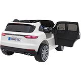  Licencirani auto na akumulator Porsche Cayenne S - bijeli/lakirani | shoptok.hr