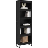 Ormarić za knjige 2 pcs Crni hrast 60 x 30 x 189,5 cm | Eponuda.ba