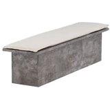 Venture Home klupa Kellogg 40 &amp;times; 45 &amp;times; 160 cm, siva Slike