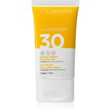 Clarins Dry Touch Sun Care Cream krema za sončenje za obraz SPF 30 50 ml Cene